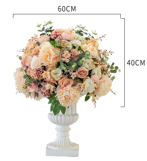 Artificial road lead flowers ball for Wedding decoration