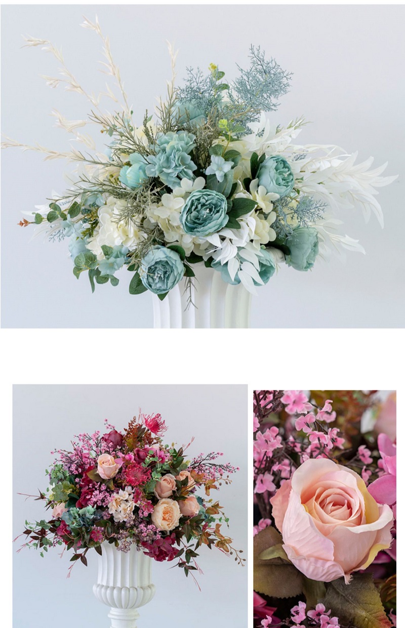 Flower ball wedding centerpieces