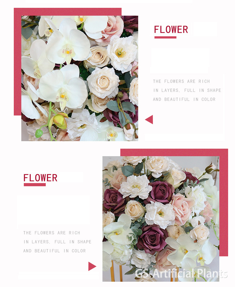  Unutarnja kugla s umjetnim cvijećem za uređenje doma i vjenčanja 