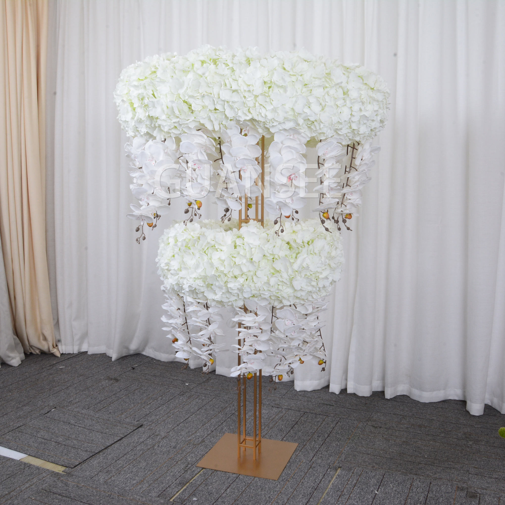Wedding Supplies Wedding Table Centerpiece Artificial Flower Ball Wisteria Silk Floral Ball Decoration