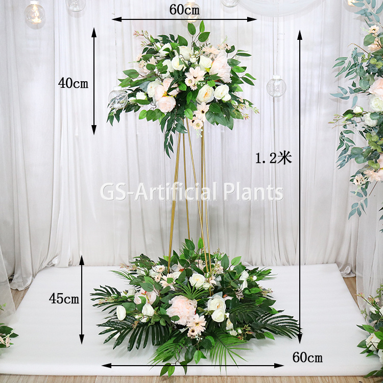 Artificial Road Lead flower Stand Wedding Decorative