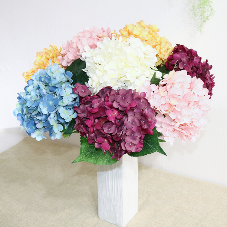 Artificial Flowers Hydrangea For Wedding