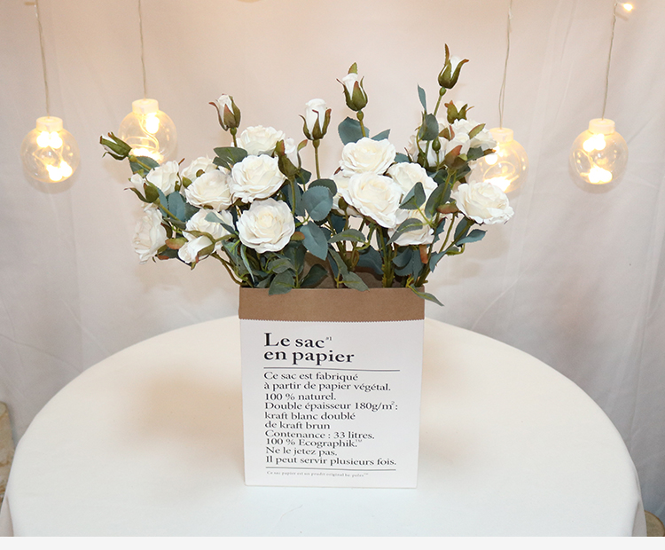  Kunstige blomster Bryllupsartikler og festdekorationer til fester 