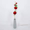 Artificial rose flower wedding vase
