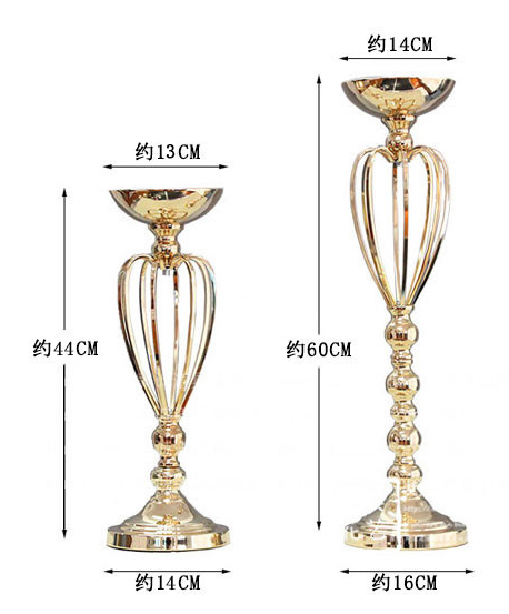 Wedding metal Vase Stand Table Centerpiece