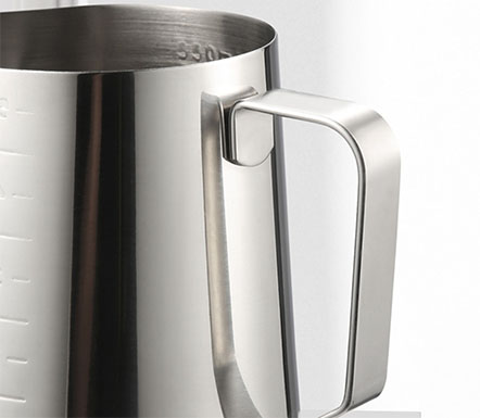 Stainless steel milk pitcher 350ml 600ml