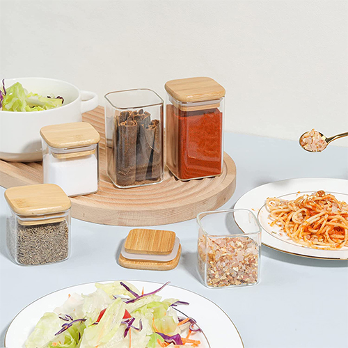 Square Spice Containers