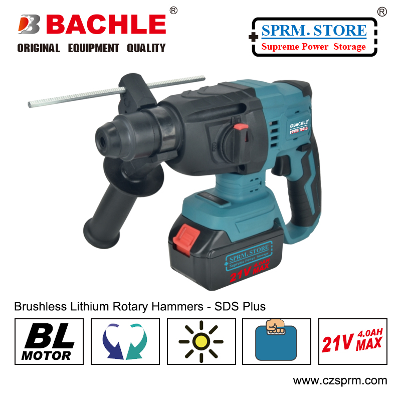 BACHLE Brushless Lithium Rotary Hammers - SDS Plus