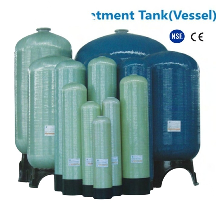 Fiberglass Storage Tank FRP Tank For Sand Filter Tank RO Water Treatment