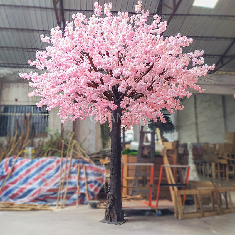 Штучні кімнатні квіти вишневого дерева для весілля