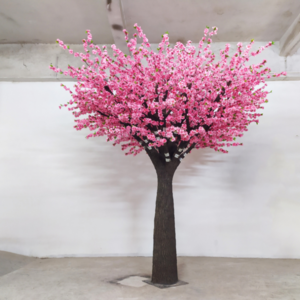 metall bröllop blomma står konstgjorda träd blomma persika träd växter ny produkt