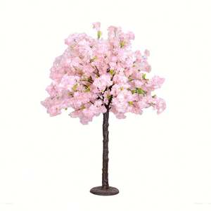 4 фута розово изкуствено вишнево дърво декорация на маса сватбен централен елемент