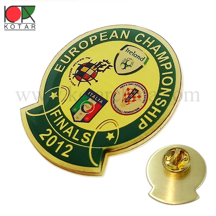 What are the types of Pin Badge?