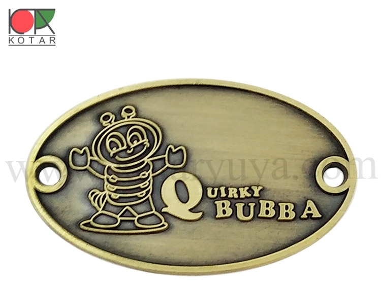 Uses of Antique brass metal plate