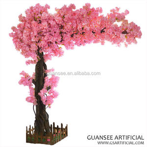 Artificial cherry blossom tree arches for Indoor Decoration