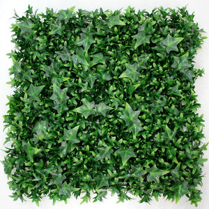 Kunstig simuleret grøn plante baggrund vægmonterede planter græsplæne dekoration balkon indendørs kunstgræs