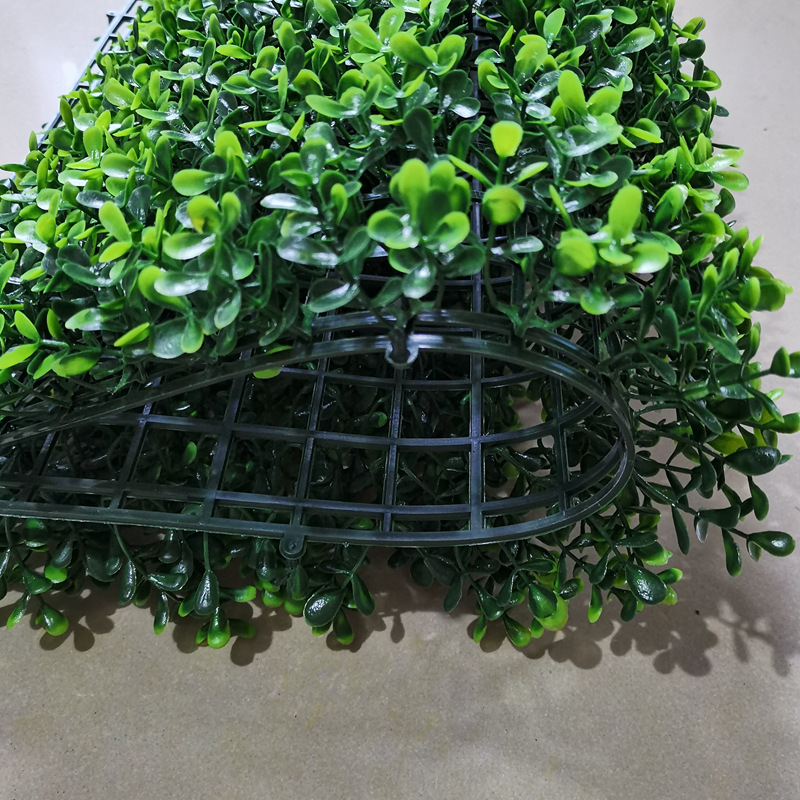  Simuleret græsplæneplantevæg indendørs og udendørs falske græsplæne, plastikgrønne planter og frøplantegræsdekoration 