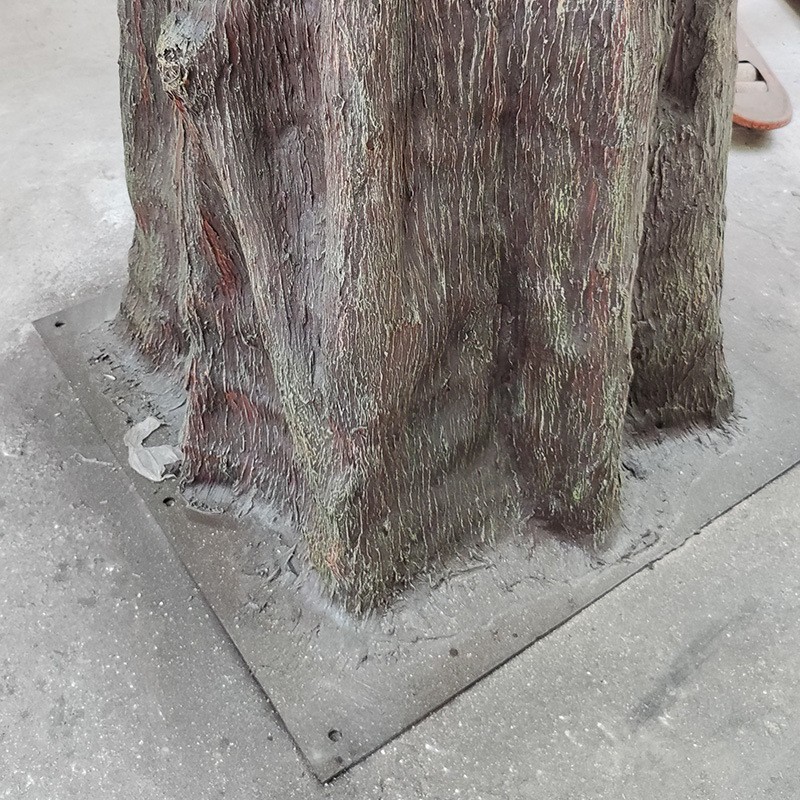  Tilpasset indendørs flammehæmmende simuleringstræ til indkøbscenter hotelrestaurant kunstigt banyantræ 