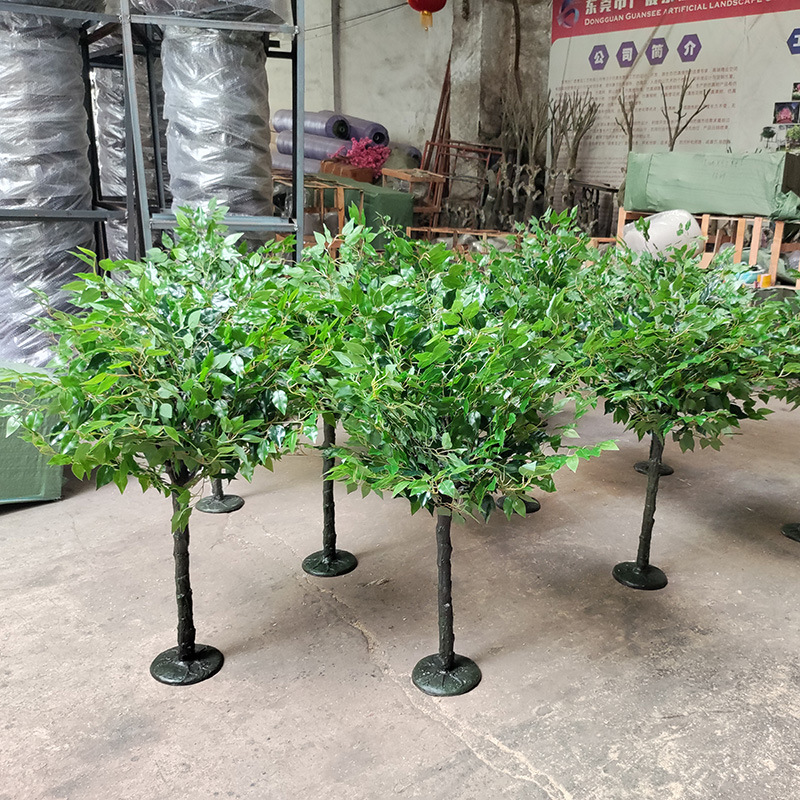  Simulated Small Banyan Tree Artificial Tree for Table Centerpiece Indoor Hotel Decoration 