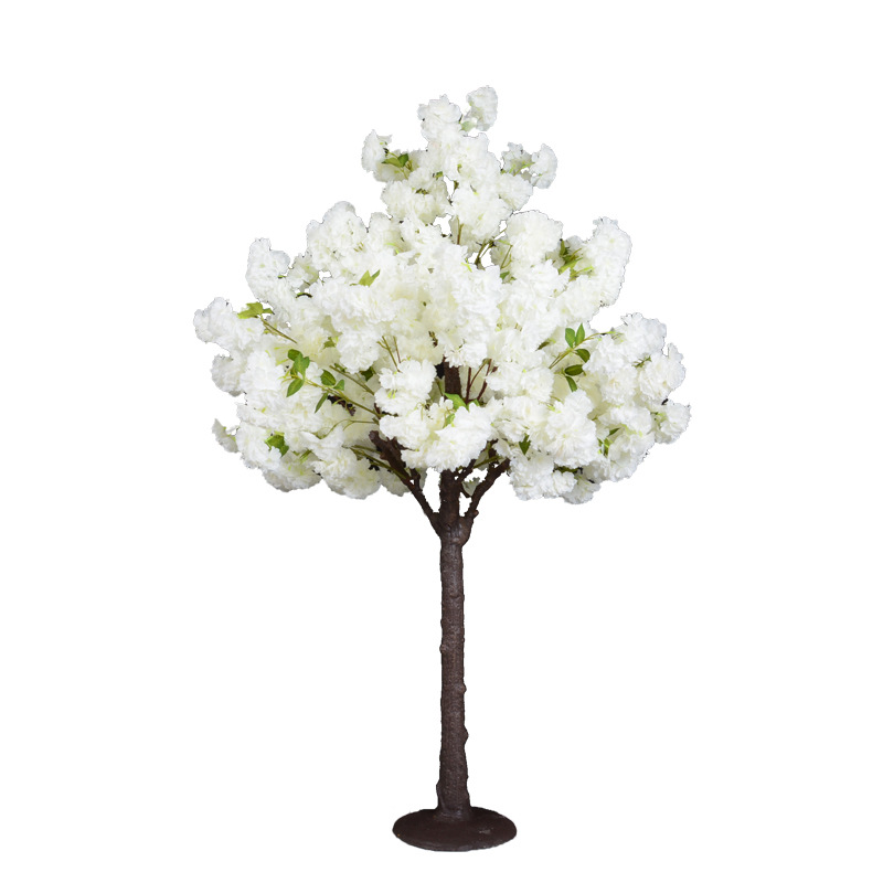 Árboles de flor de cerezo artificiales de alta calidad utilizados para plantas de simulación de bodas paisajismo árboles de flor de cerezo