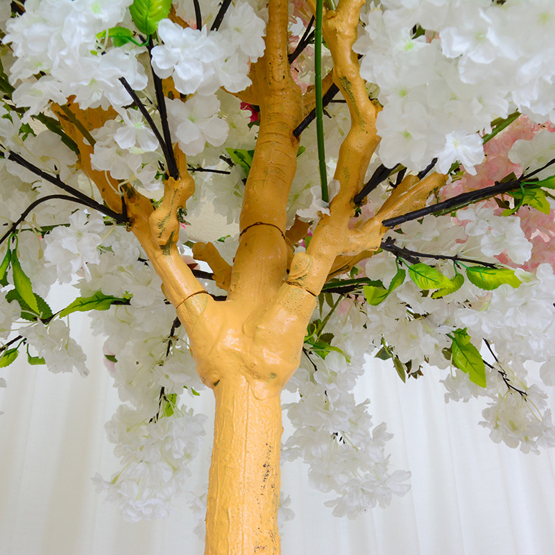  Mest populære stil af simulering af rosenkirsebærtræ indendørs bryllup kunstigt rosenkirsebærtræ 