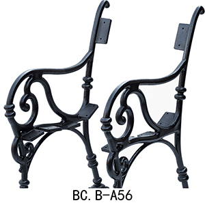  Cast Iron Patio Bench 