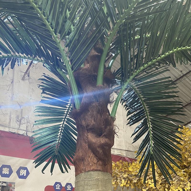  Kunstige kokosnødde- og palmetræer til indendørs og udendørs landskaber 