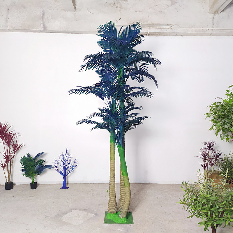  Peizazhi i personalizuar i bimëve të gjelbra artificiale të simuluara në shkallë të gjerë me luledielli të simuluar me bisht të lirë 