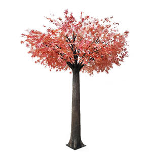 Fabrik-Direktverkauf von großen künstlichen Ahornbäumen, maßgeschneiderte Fiberglas-simulierte Ahornblattbäume für den Innen- und Außenbereich