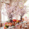 Artificial Sakura Tree Indoor Decoration Sakura Hotel Restaurant Landing Stage Set Large Decorative Artificial Tree