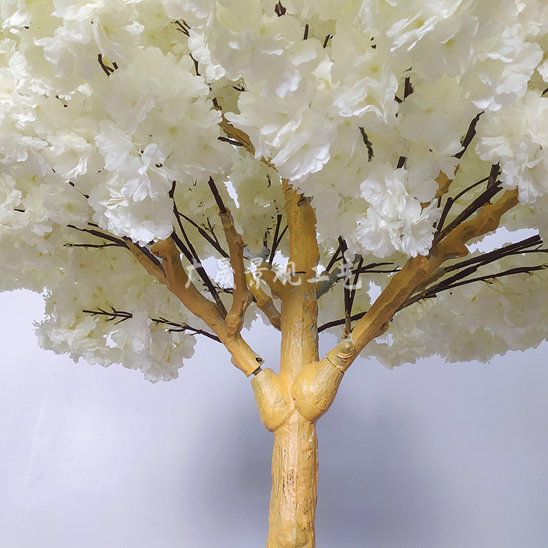 White cherry blossom tree