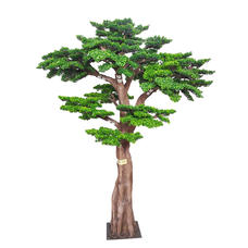Factory direct sales artificial pine tree shopping mall interior decoration design beauty welcome pine landscape decorations