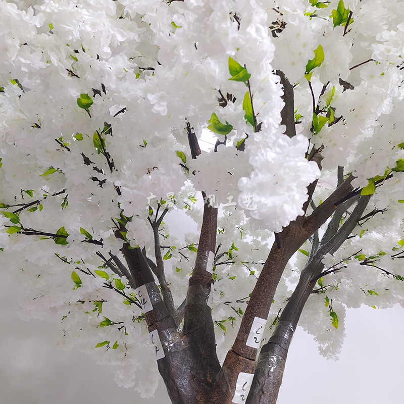 Large simulation cherry blossom trees interior decoration