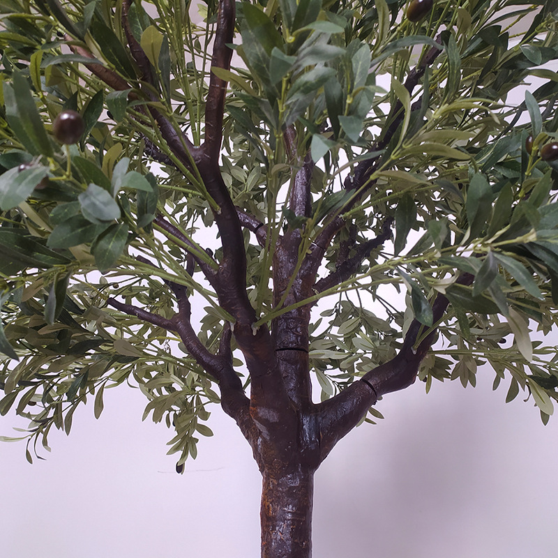 High quality and best-selling artificial olive tree plastic material for indoor and outdoor decoration