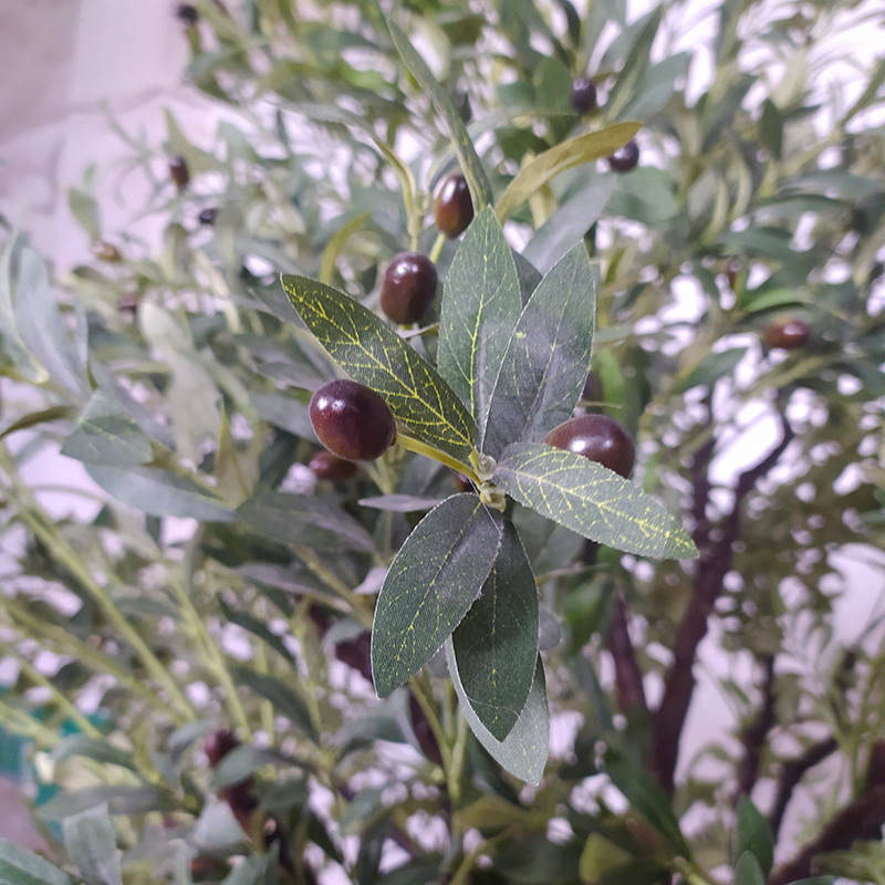 High quality and best-selling artificial olive tree plastic material for indoor and outdoor decoration