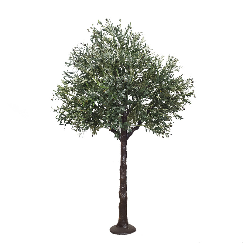 High quality and best-selling artificial olive tree plastic material for indoor and outdoor decoration