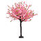 Indoor and outdoor landscaping peach blossom tree shopping mall wish tree wedding decoration