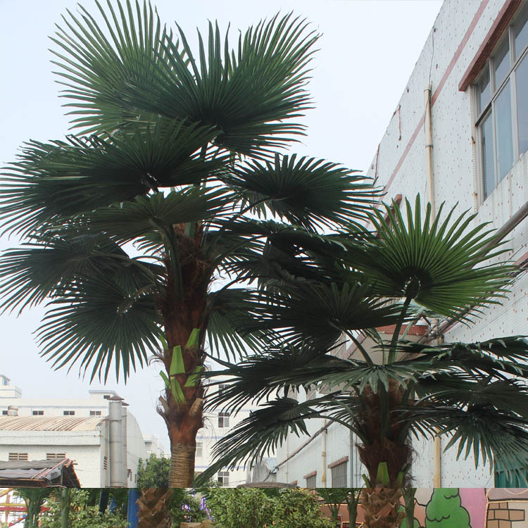 Artificial cycas palm tree