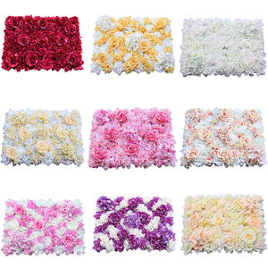 Кытай Жабык Үйлөнүү Decorative Peony Жасалма Rose Silk Wall Flowers Көшөгө
