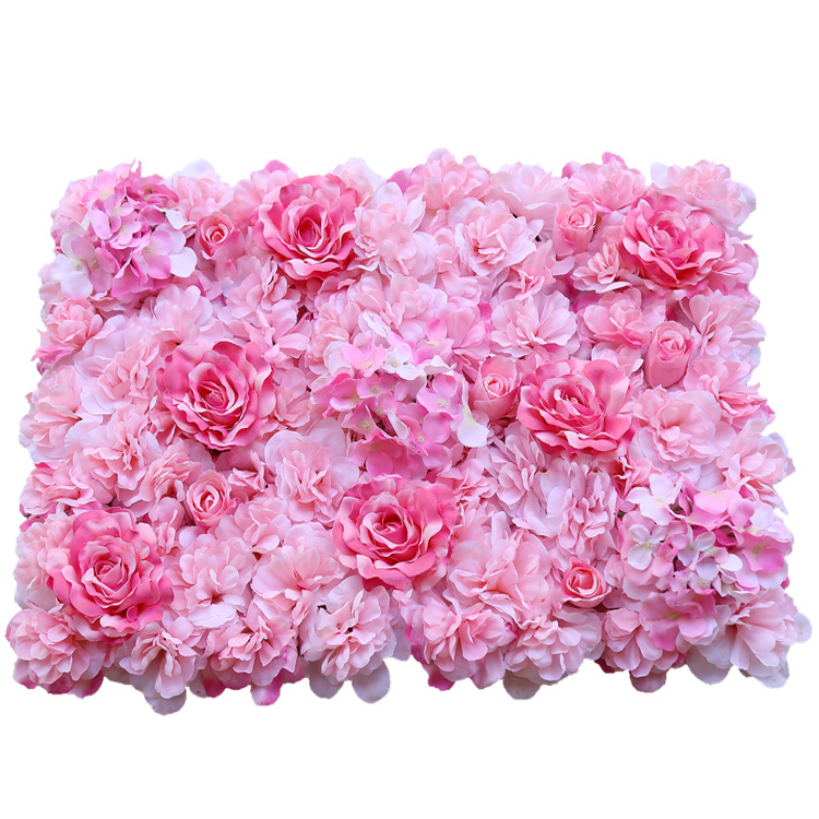 China Indoor Wedding Decorative Peony Artificial Rose Silk Wall Flowers Backdrop