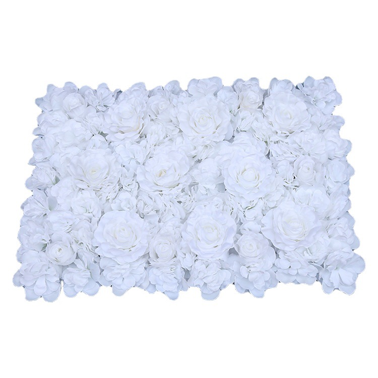 Cheap Silk Tracery Party Wedding Decoration Duorsum Panel Artificial Flower Wall