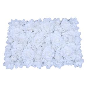 Ieftin mătase tracery petrecere nuntă decorare panou durabil perete cu flori artificiale