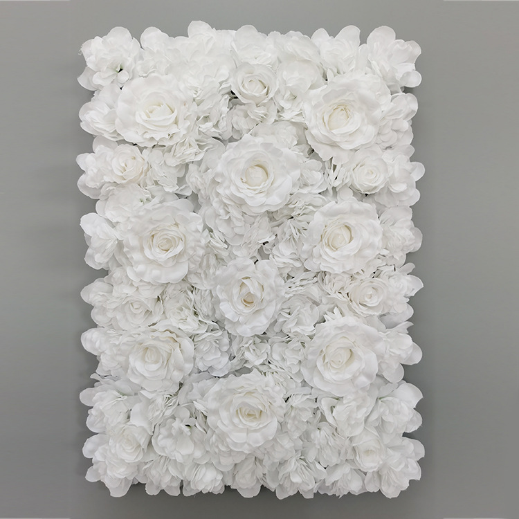 Cheap Silk Tracery Party Wedding Decoration Durable Panel Artificial Flower Wall