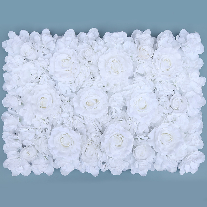 Cheap Silk Tracery Party Wedding Decoration Durable Panel Artificial Flower Wall