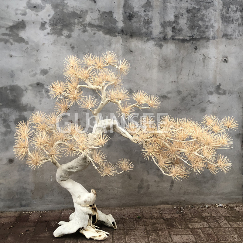 Simulated Pine Greeting Pine Arhat Pine Artificial Pine Landscape Shopping Mall Hotel Interior Decoration Landscape Beauty Pine