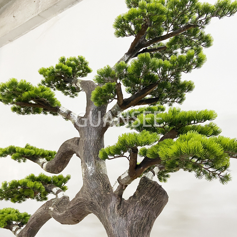 Cliff cypress bonsai simulation welcome pine beauty pine mall hotel decoration green plant decorations