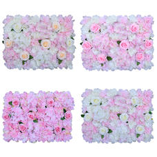 varmt salg 40*60cm hjemmehave dekorativ kunstig blomstervægbaggrund til bryllup