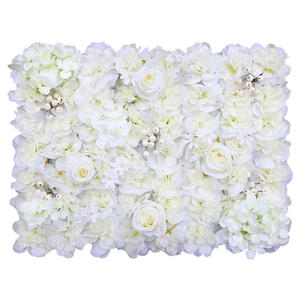 Artificial Flower Wall Home Party Decoration Decorative Silk Rose Flower Panel flowers for decoration wedding artificial