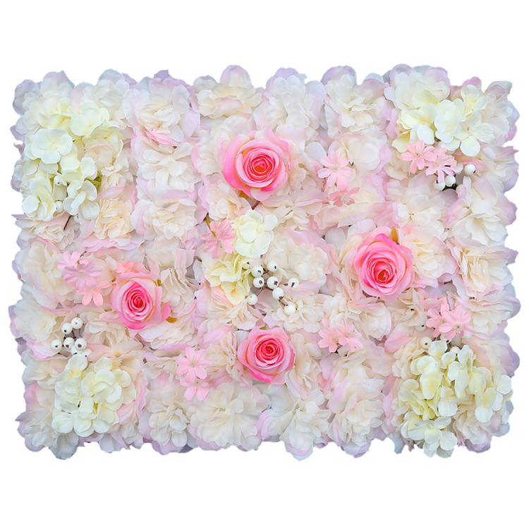 Artificial Flower Wall Home Party Decoration Decorative Silk Rose Flower Panel flowers for decoration wedding artificial