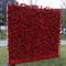 Red 5D cloth bottom simulation flower wall background wall Amazon foreign trade outdoor wedding decoration